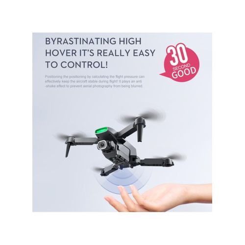 product_image_name-Generic-Quadcopter Mini Foldable 4CH RC Drone - HD Single-Lens Remote Control LED RC - With 1 Battery- Black-6