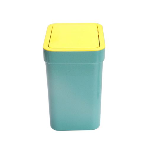 Shop Generic Garbage Bucket Mini Multifunctional Trash Can Desktop Garbage  Bin Yellow and Green Online