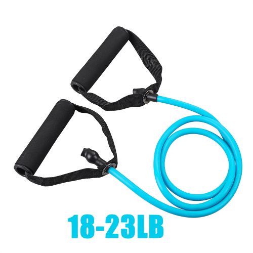 120cm Yoga Pull Rope Elastic Resistance Bands Workout Fitness