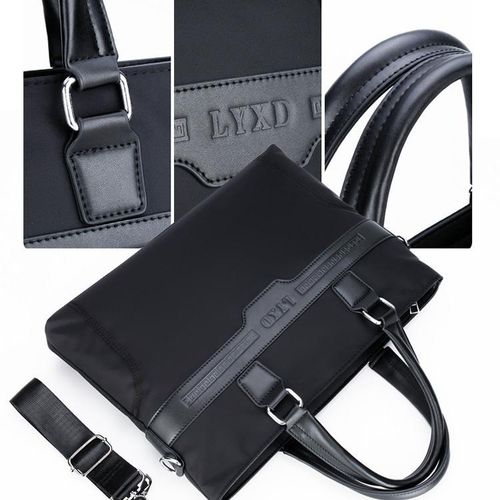 product_image_name-Generic-Large capacity men's briefcase, shoulder bag/crossbody bag - black-4
