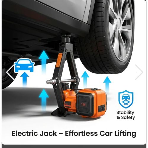 Other ELECTRIC CAR JACK+ TIRE WRENCH - image 2