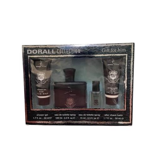 Dorall Collection 4 - 1 Wild Hunter Men's Fragrance Gift Set