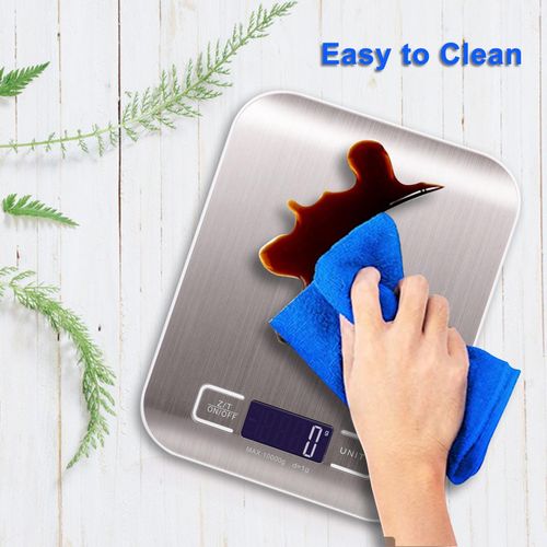 product_image_name-Generic-Rechargeable Kitchen Digital Food Scale for Cooking Baking 10KG/1g Measuring-8