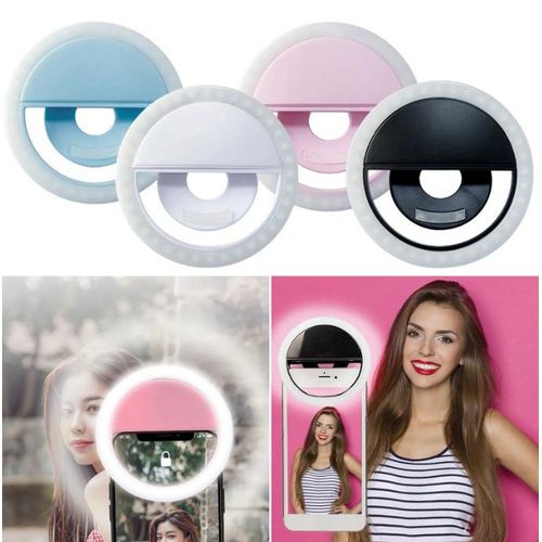 COOFENRISY Rechargeable Night LED Selfie Flash Light for Smartphones - image 4