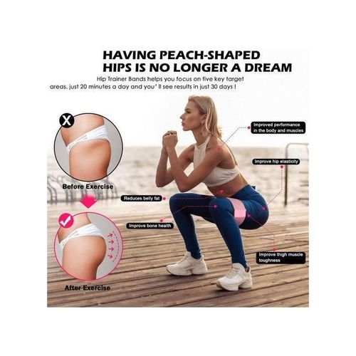 General 1PC Elastic Training Band Legs Booty Exercise Bands Fitness Resistance - image 3