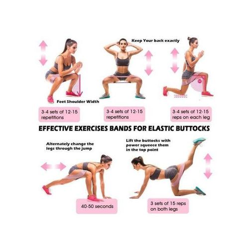General 1PC Elastic Training Band Legs Booty Exercise Bands Fitness Resistance - image 4