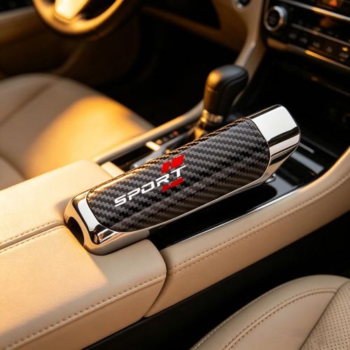 Generic Car handbrake cover, handbrake grip cover, handle interior trim protector - image 6