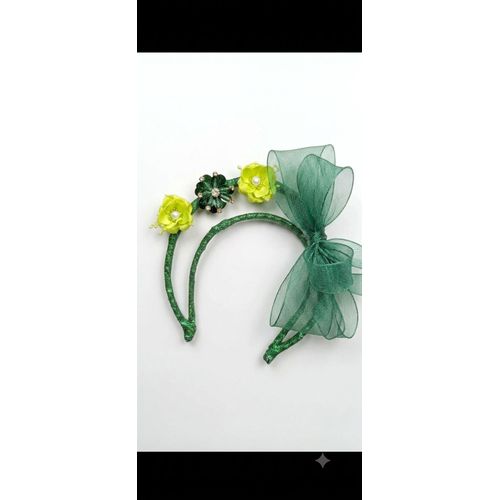 Generic Elegant Emerald Fascinator - image 2
