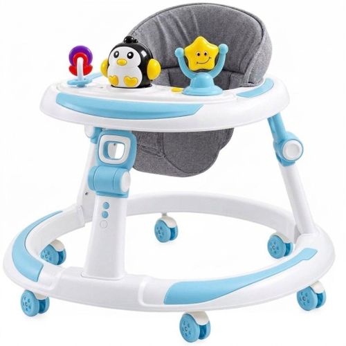 Generic High Quality Infant Child Walker - Blue/White