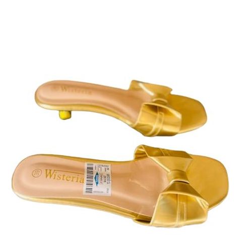 product_image_name-Fashion-Women Elegant Heel Slippers-Gold-5
