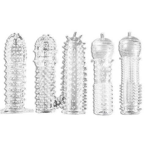 product_image_name-Homarom-Penis Delay Ring  Teeth Condom Prick Men's Penis Delay Rings Condoms,  Sex Toys for Couples Lovers Male-1