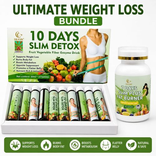 Duozi Ultimate Weight Loss Bundle(10 Days Slim Detox and Caps)