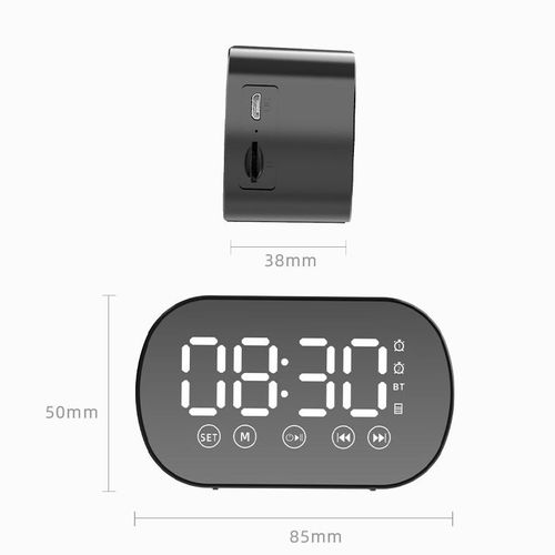 Generic S15 Multi-Function Bluetooth Speaker With Digital Alarm Clock - image 5