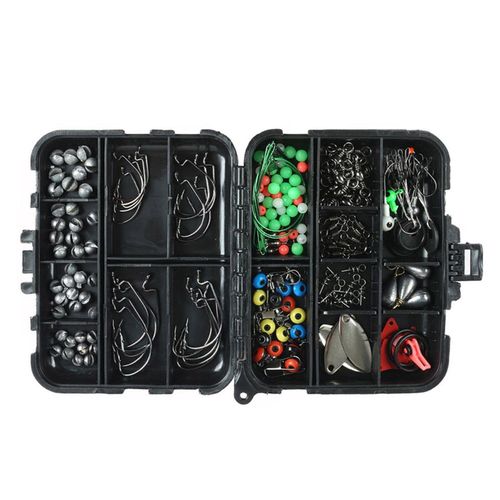 product_image_name-Generic-A 188-piece fishing accessory set, including bait, swivels, and rig accessories.-6
