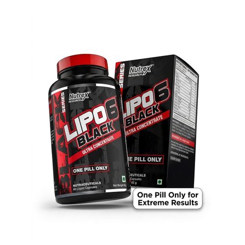 Nutrex Lipo-6 Black Ultra Concentrate - 60 solid liquid capsules