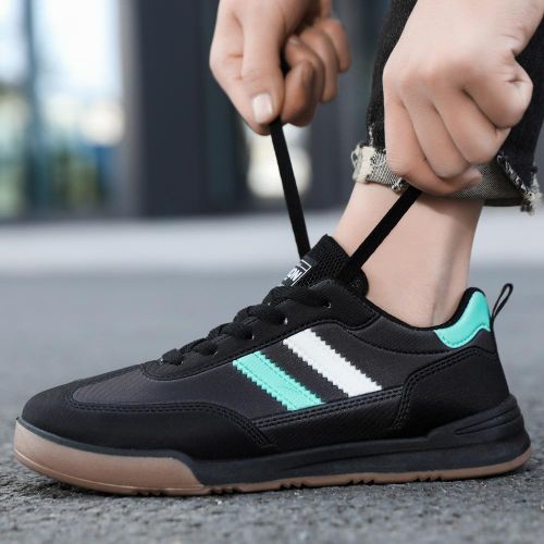 product_image_name-AIDAILU-Men's Sport Shoes Breathable Male Sneaker Casual Shoes Slip-on Lace up -3