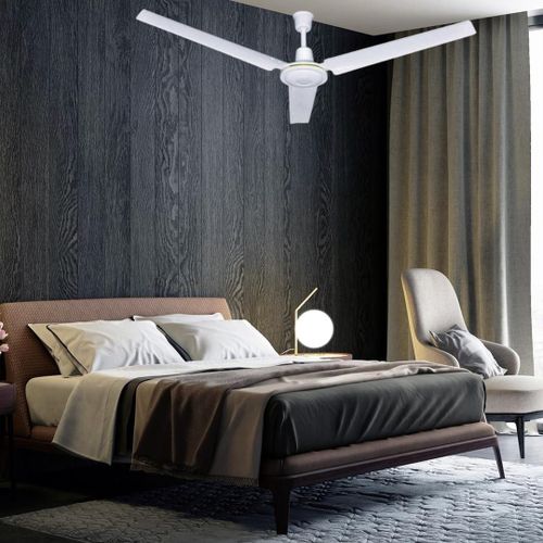 product_image_name-Costa-56" High-Quality Ceiling Fan - 220- 240V- 65W - White-3