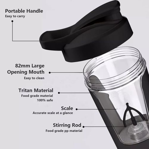 product_image_name-Generic-New Portable Lazy Automatic Mixing Cup - Black-3