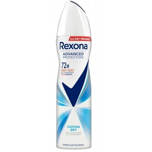 Shop Rexona Rexona Spray 72Hrs Cotton Dry - 200ml + Free