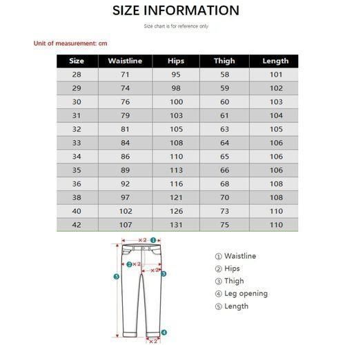 product_image_name-Fashion-(2Piece)Stretch Jeans Suit/Straight Jeans Stretch Jeans Suit - Blue/Black-2