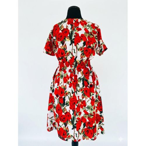Easy Wear CASUAL FLORAL MIDI DRESS - image 2
