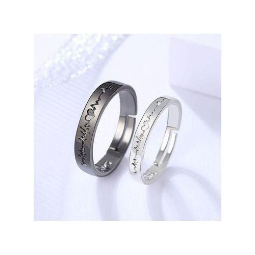 product_image_name-Fashion-Fashionable adjustable black and white couple rings-2