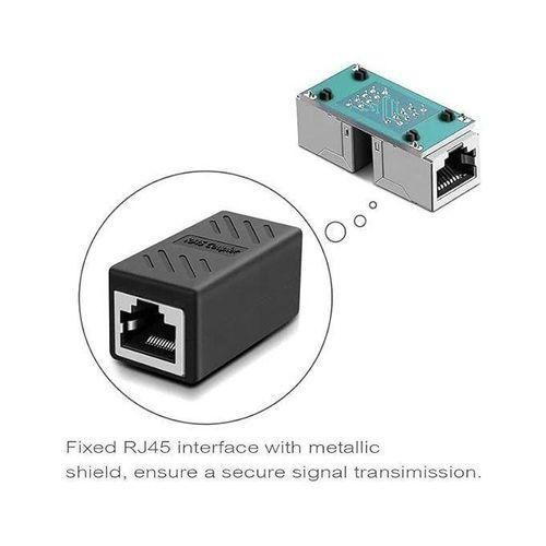 Generic RJ45 Ethernet Coupler Adapter – Plug & Play Extension - image 2