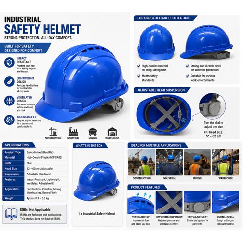 Generic Industrial Safety Helmet (Hard Hat)