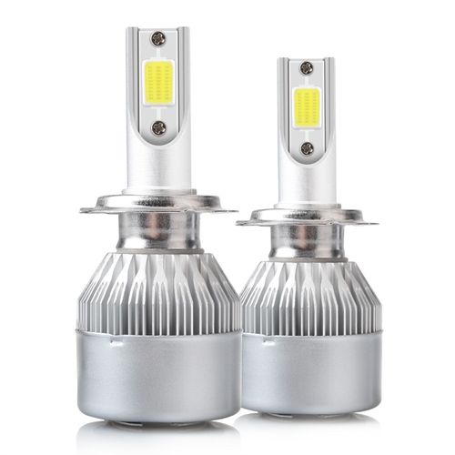 Shop Generic 2pcs C6 S2 H1 H3 Led Headlight Bulbs H7 Cob Led Car Lights  Online