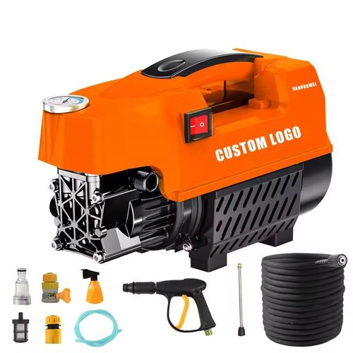 product_image_name-New-160bar 220V High Pressure Household Car Wash Machine Pump For Jet Car Washing Machine High Pressure Cleaner Car Washer-1