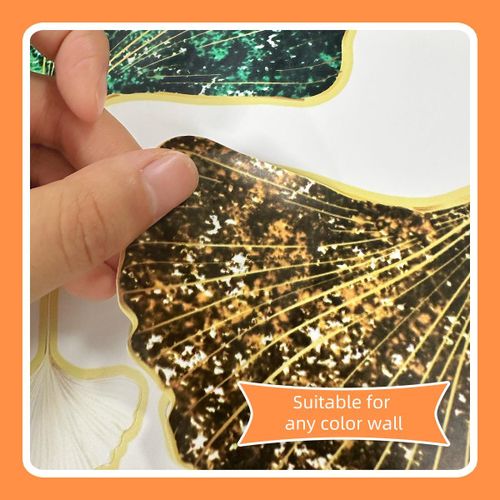 product_image_name-Generic-Ginkgo Leaf Wall Stickers - Refresh Your Space!-5