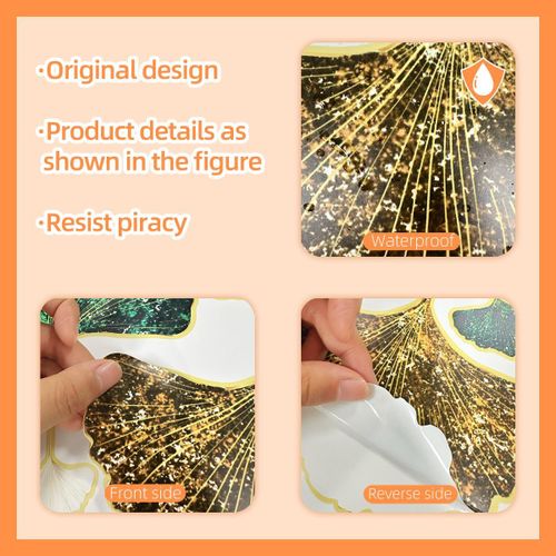 product_image_name-Generic-Ginkgo Leaf Wall Stickers - Refresh Your Space!-6