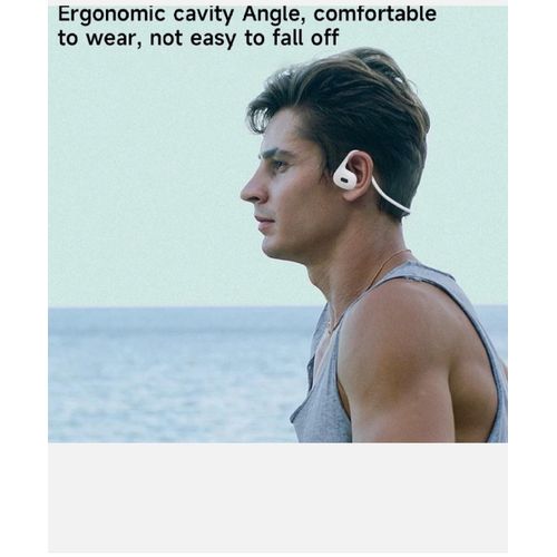 Generic   PRO AIR Open Ear Earbuds Bluetooth 5.0 Earphone Bone/Air Conduction Headset with Mic IPX5 - White - image 5