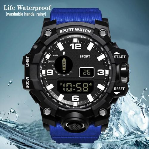 product_image_name-Fashion-Men Watch LED Digital Men Sport Watches Fitness Electronic Watch Multifunction Sports Watches Clock Kids Gifts-1