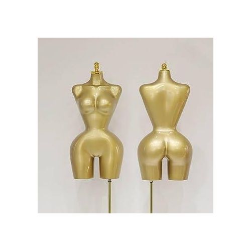 product_image_name-Generic-BBL Women Gold Mannequin Torso with Stand - Gold-2