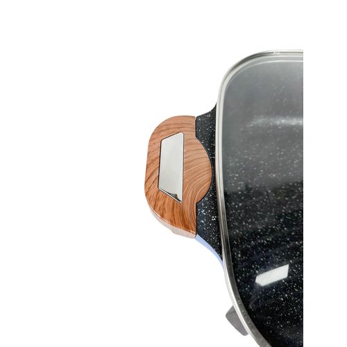 product_image_name-CNTRONIC-10L Multipurpose Electric Cooking Pot With Glass Lid-4