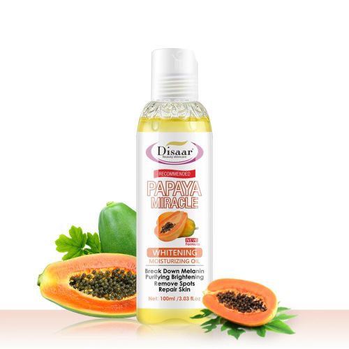 Disaar Papaya Miracle Whitening & Moisturizing Body Oil - 100ml - image 5