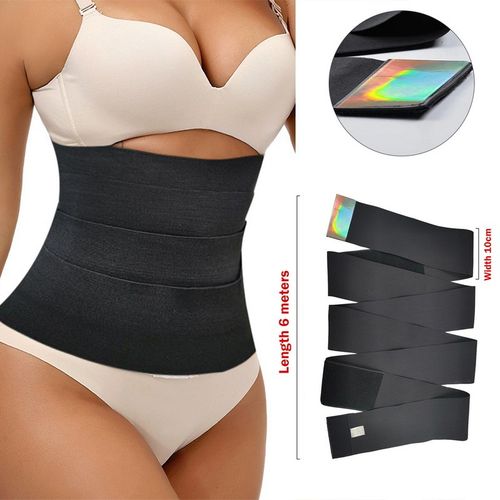 Shop Generic 7m-3m Snatch Me Up Bandage Wrap Waist Trainer Shaperwear Belt  Slimming Tummy Belt Corset Top Stretch Bands Cincher Body Shaper-style4-6m  Online