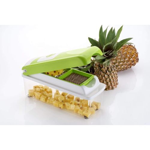 Generic Fruit And Vegetable Slicer Nicer Dicer Plus Green @ Best Price  Online