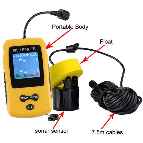 Generic Sonar Fish Finders Fishing Lure Echo Sounder Fishing Finder Lake  Sea Fishing