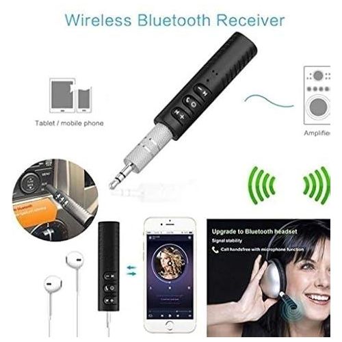 product_image_name-Generic-BT 450 Wireless Bluetooth Receiver For Car Speakers Home Theaters - Black-6