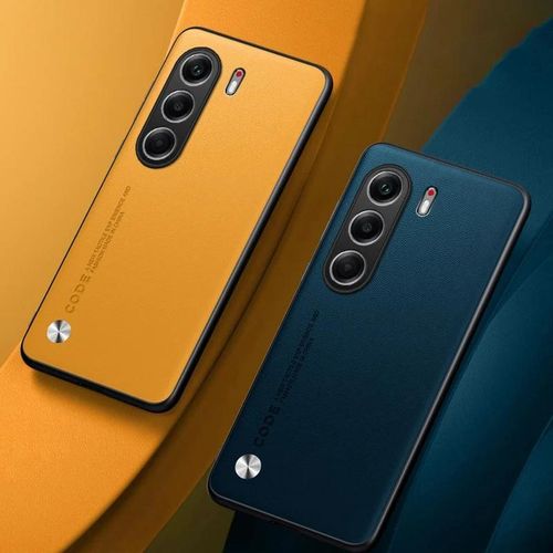 product_image_name-Generic-Luxury PU Leather Case For Tecno Camon 40  4G Back Cover Matte Silicone Full Protection Phone Case For Tecno Camon40 4G-8