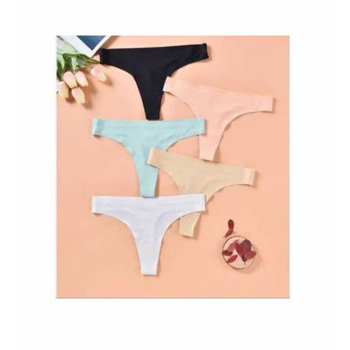 product_image_name-White Label-10 Pieces Of Cotton Panties Set - Multicolor-1