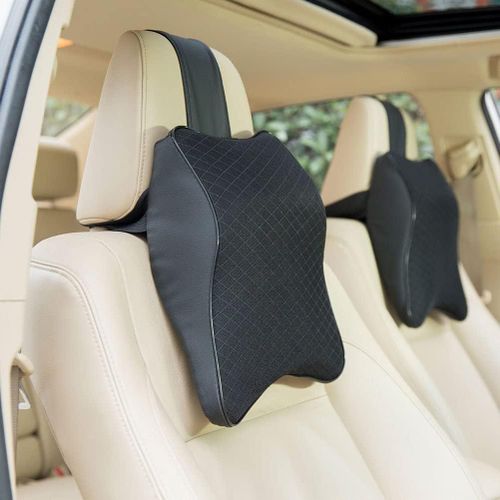 product_image_name-TodyJeyHo-Car Headrest Pillow,Car Seat Neck Pillows,Car Neck Support,Memory Foam, Soft, Breathable, For Neck Pain Relieve & Cervical Support-3