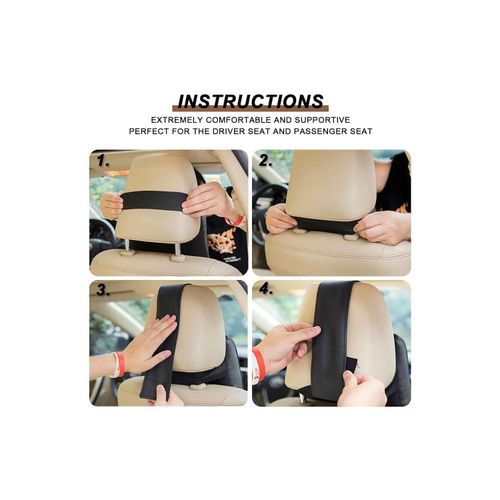 product_image_name-TodyJeyHo-Car Headrest Pillow,Car Seat Neck Pillows,Car Neck Support,Memory Foam, Soft, Breathable, For Neck Pain Relieve & Cervical Support-8