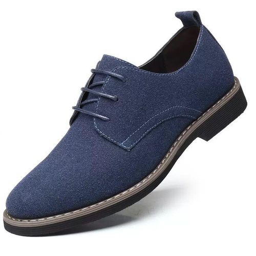 product_image_name-Generic-Stylish Men's Suede Loafers – Comfortable and Durable, Blue-1
