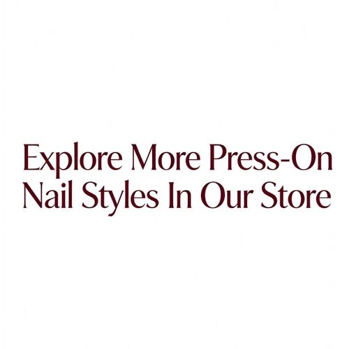 Generic Beauty Press On Nails with Designs, Stick On Wearing Nail Set, 24Pcs - image 4