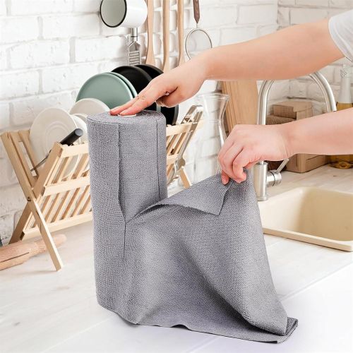 Generic Microfiber Cleaning Cloth Roll, Reusable Tear Away Towels Absorbent Rags - image 3