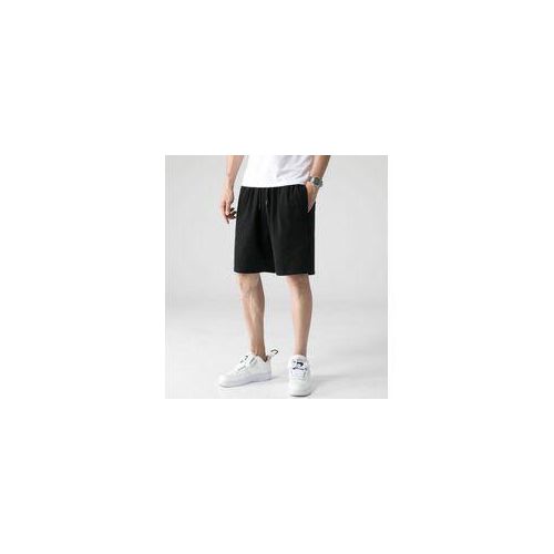 Berrykey Men's Black Cargo Shorts - Cotton-Polyester, Casual Fit