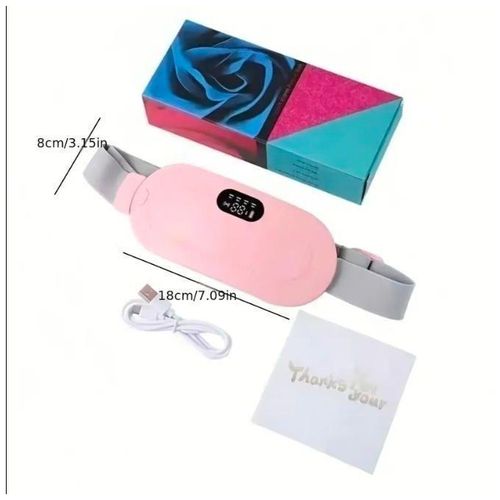 product_image_name-Generic-Portable Wireless Menstrual Heating Pad For Women - Pink-4